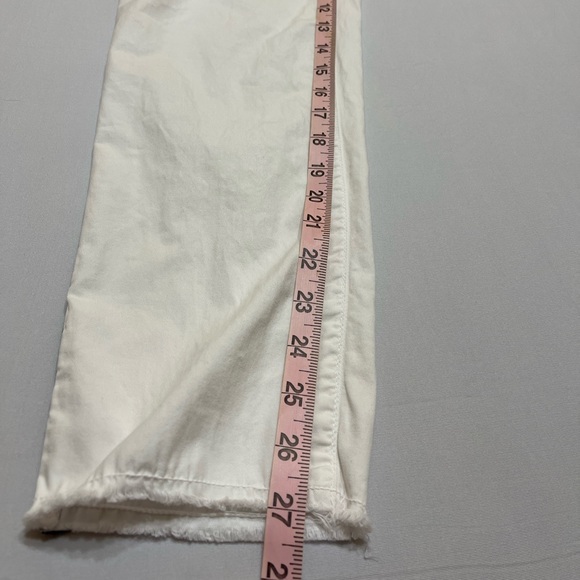 SUNDRY Women's Stripe Rollup Trouser Pants Asymmetrical Color Side Stripes - Picture 15 of 15